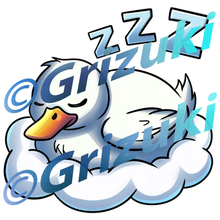 Duck Sleeping